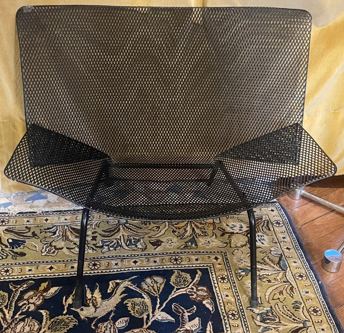 François Azambourg (1963-) For The Publisher Cinna, “easy Chair” Wire Mesh Armchair, 21st Century Design