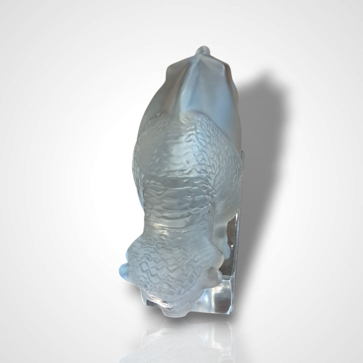 Bison en cristal, Lalique, XXe-photo-4