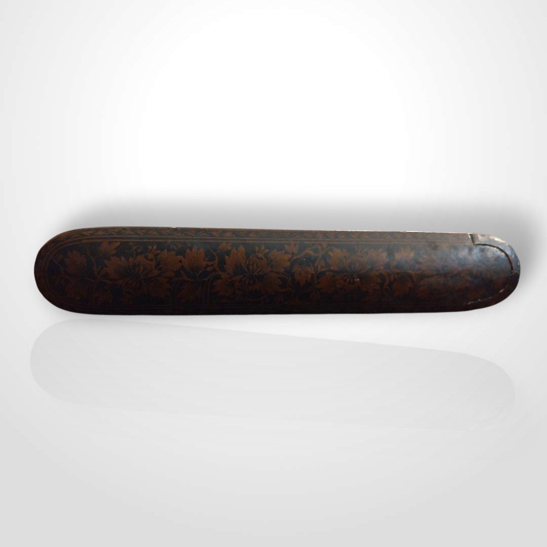 Qalamdan Pencil Case, Iran, 19th Century-photo-3