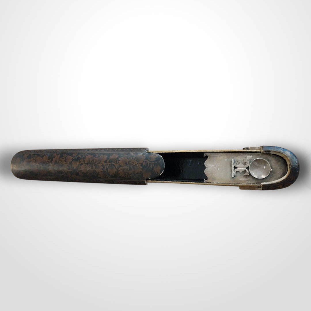 Qalamdan Pencil Case, Iran, 19th Century-photo-4