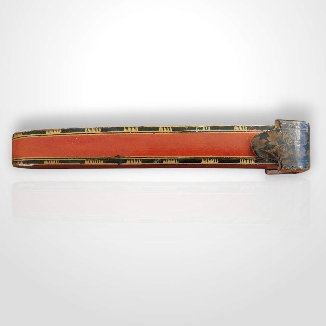 Qalamdan Pencil Case, Iran, 19th Century-photo-2