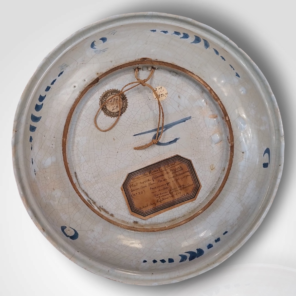 Bowl, Nevers Earthenware, 17th Century-photo-3