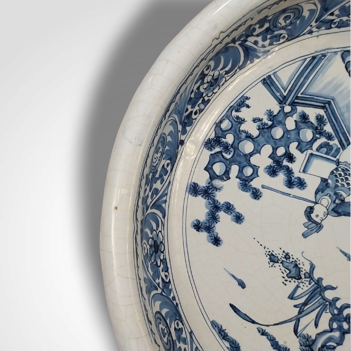 Bowl, Nevers Earthenware, 17th Century-photo-1