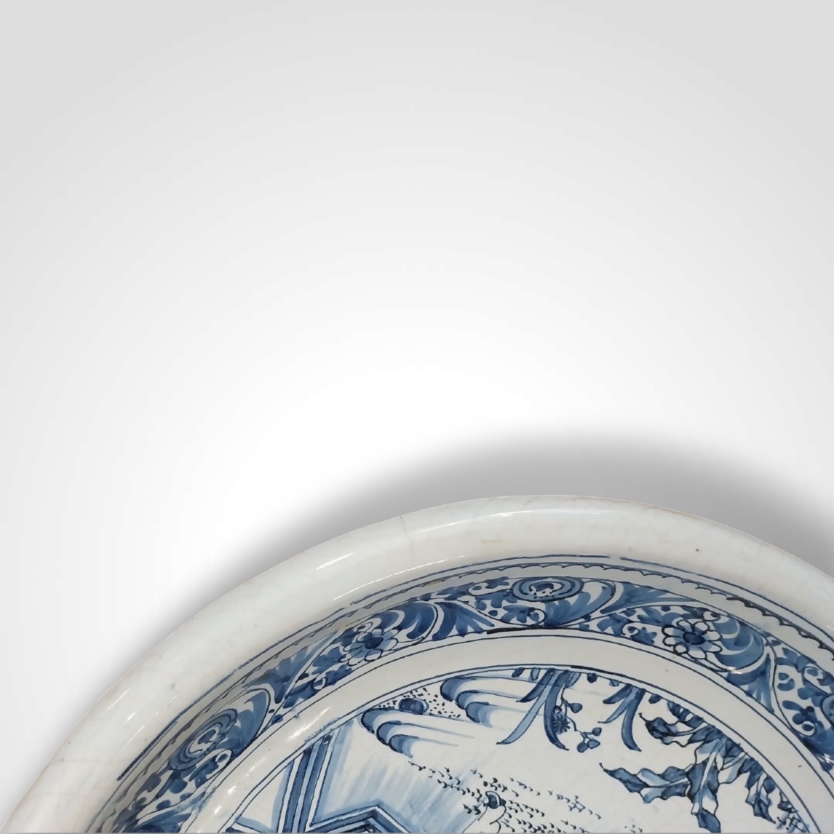 Bowl, Nevers Earthenware, 17th Century-photo-6