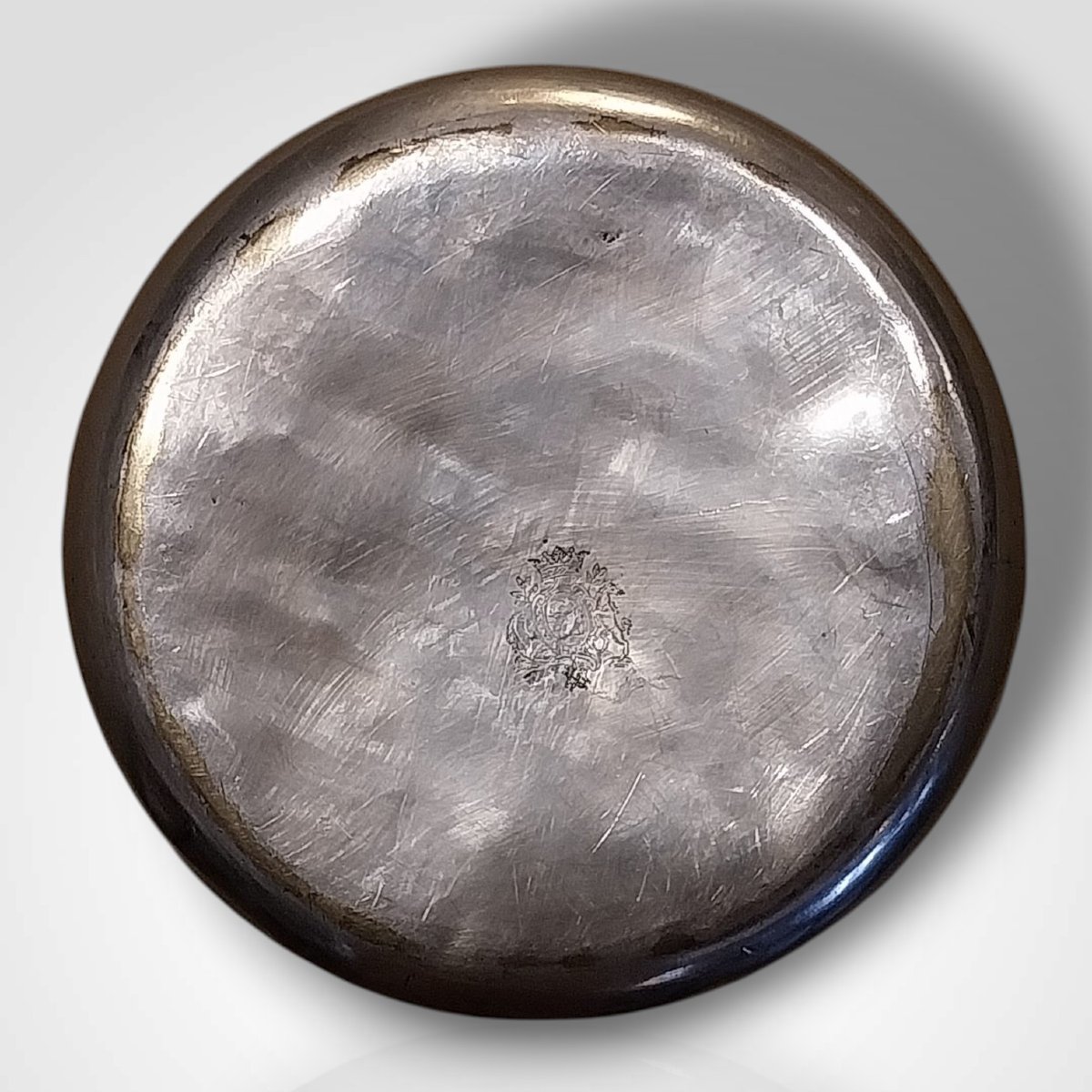 Silver-plated Metal Bucket - Cooler, 18th Century-photo-3