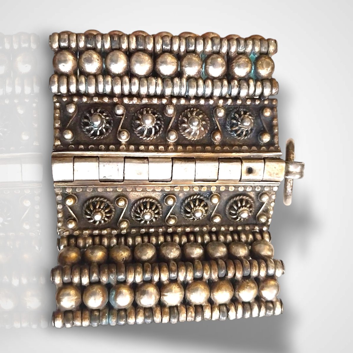 Silver Cuff, 20th Century-photo-2