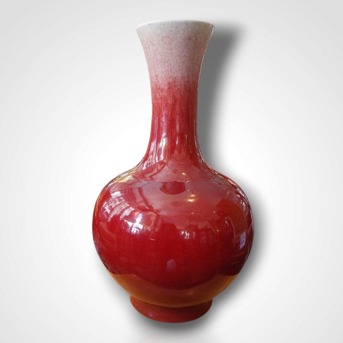 Vase sang de bœuf, XXe-photo-3