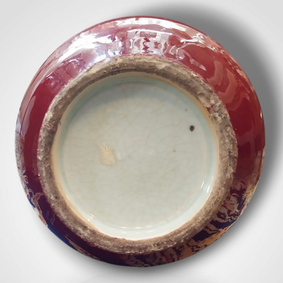 Vase sang de bœuf, XXe-photo-2