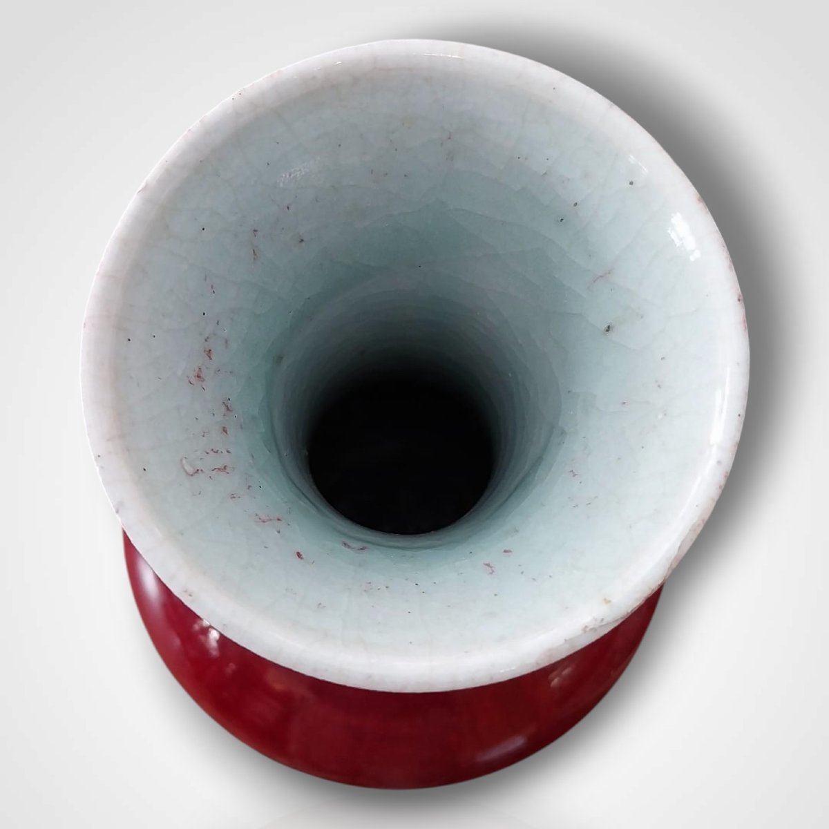 Vase sang de bœuf, XXe-photo-4
