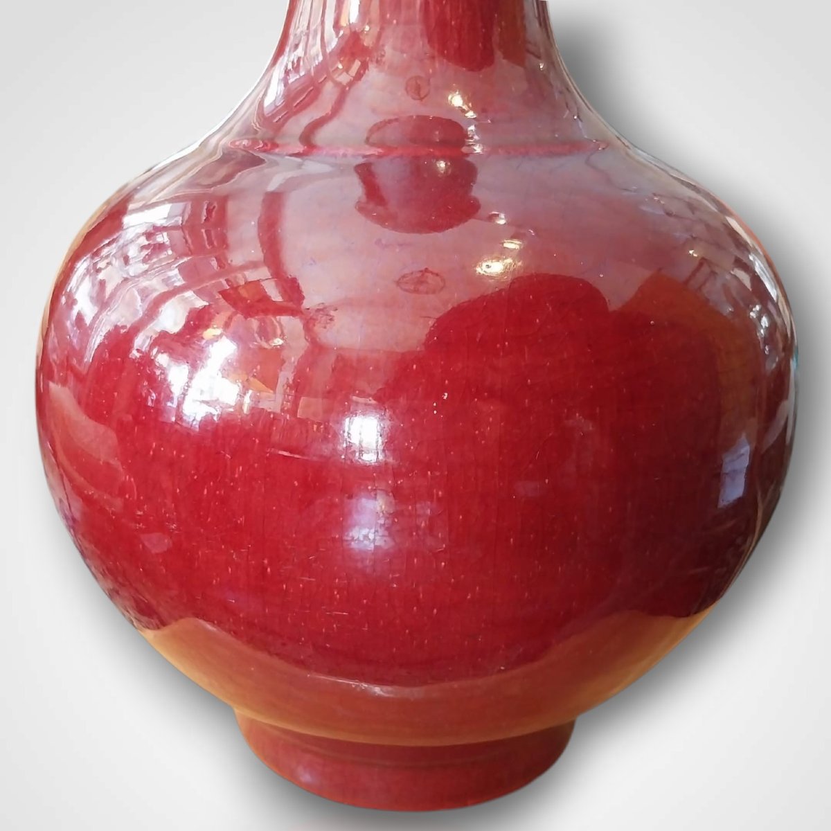 Vase sang de bœuf, XXe-photo-5