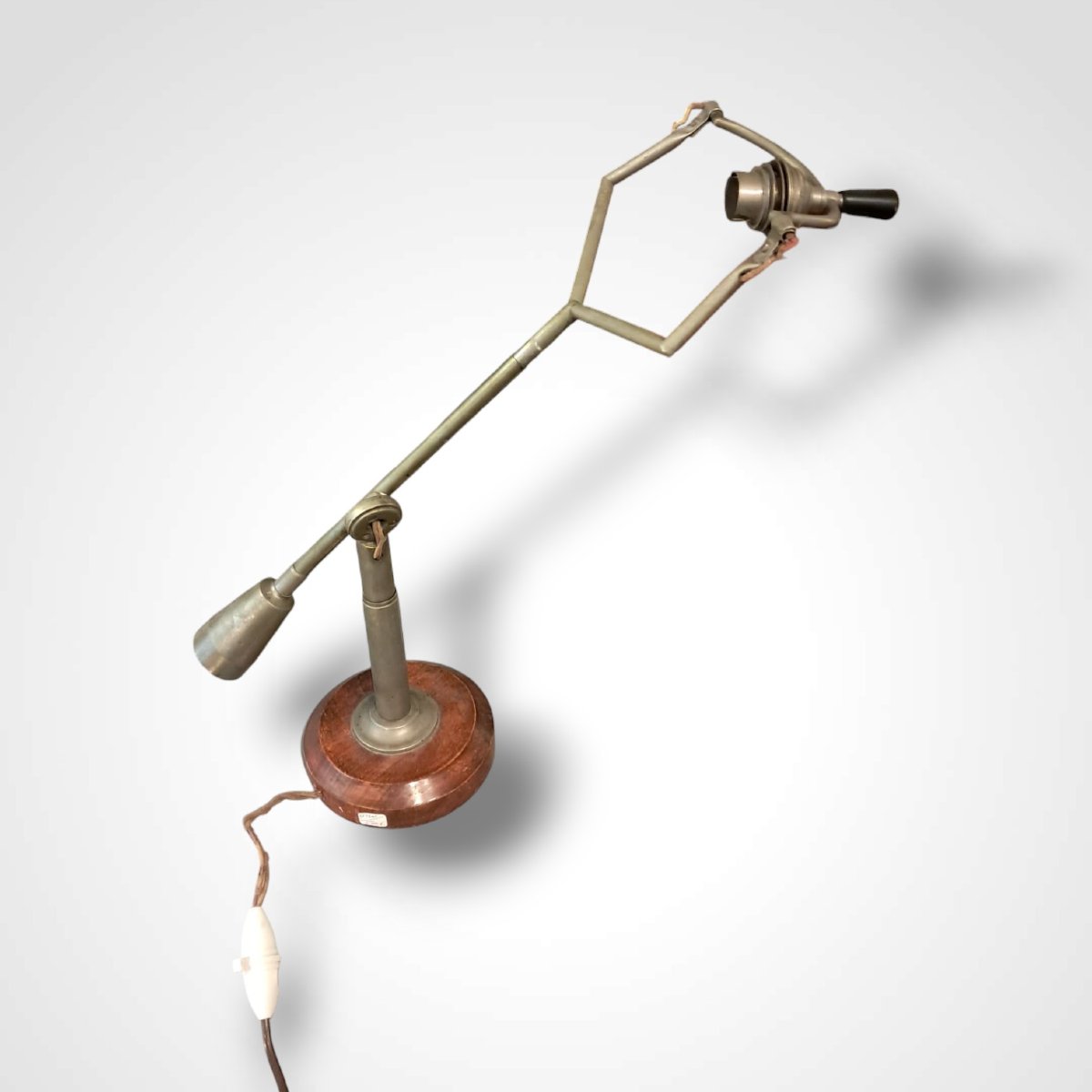 Edouard-Wilfred Buquet, lampe à balancier, XXe-photo-2