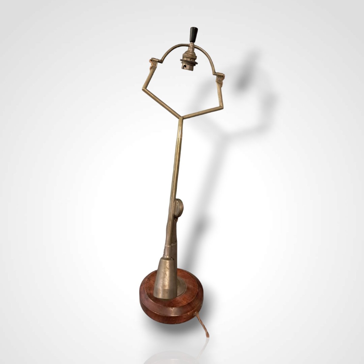 Edouard-Wilfred Buquet, lampe à balancier, XXe-photo-4