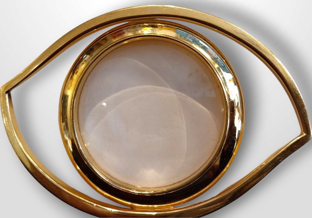 Hermès, Loupe en forme d'œil d'Horus, XXe-photo-3