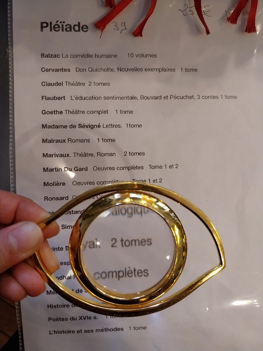 Hermès, Loupe en forme d'œil d'Horus, XXe-photo-1