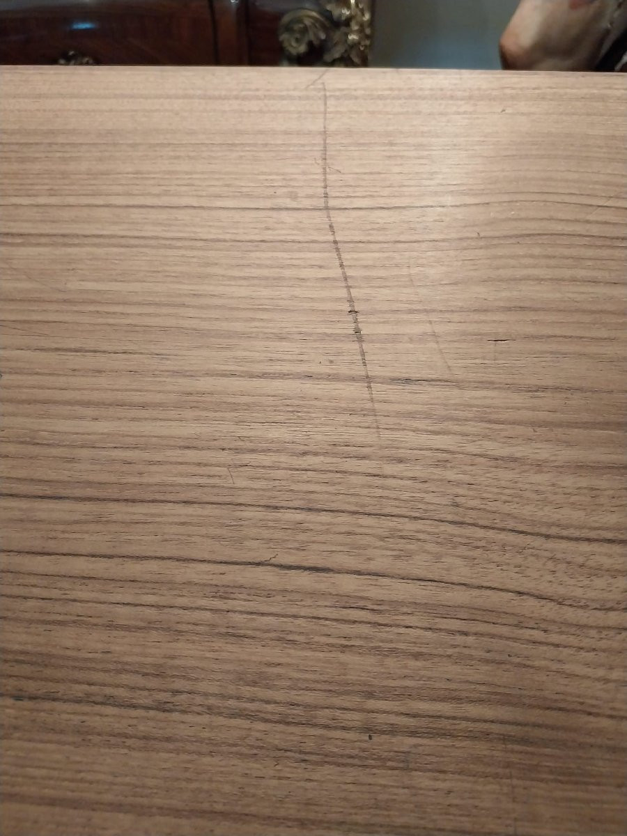 Teak Desk By Gunnar Nielsen Tibergaard For Tibergaard, Denmark, 1960s-photo-2