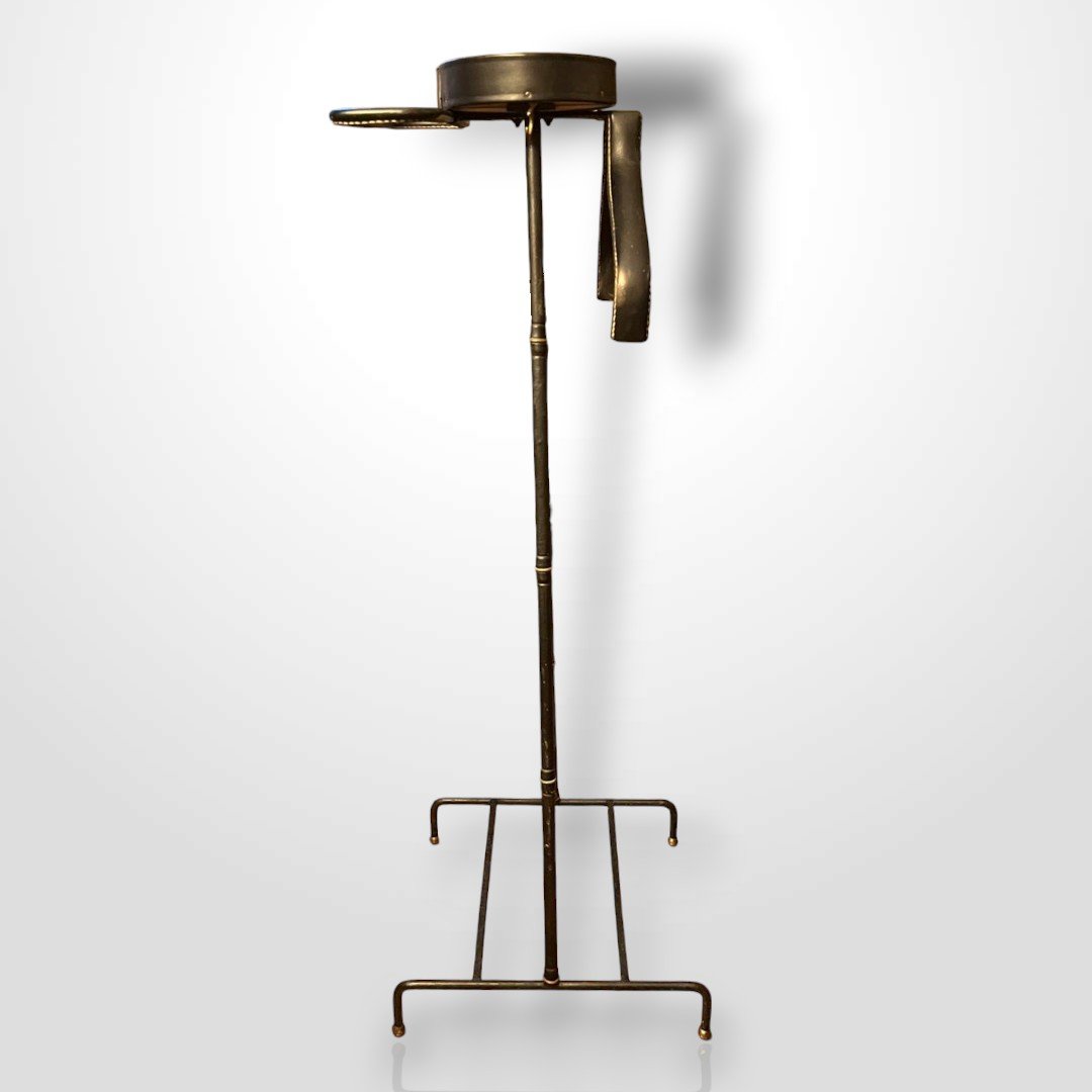 Jacques Adnet (1900-1984) , valet de chambre,XXe-photo-2