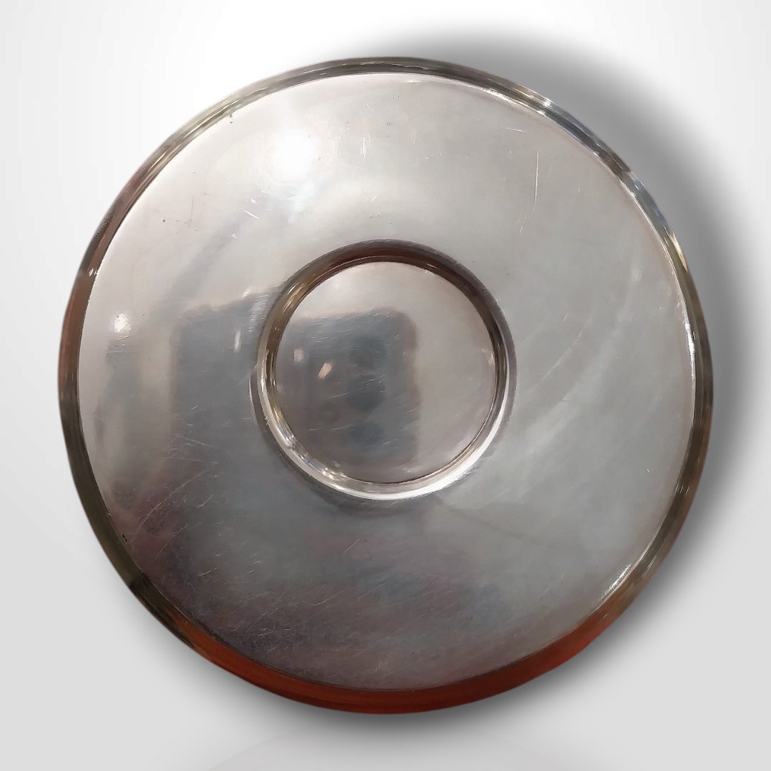 Ravinet D’Enfert pour Hermès, vide-poche - cendrier en argent massif, XXe-photo-2