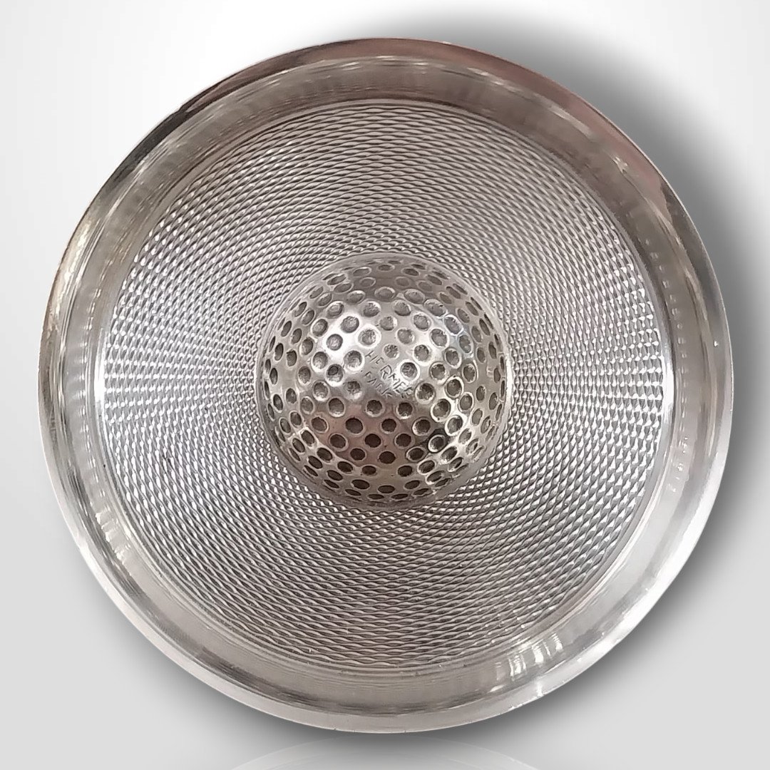 Ravinet D’Enfert pour Hermès, vide-poche - cendrier en argent massif, XXe-photo-4