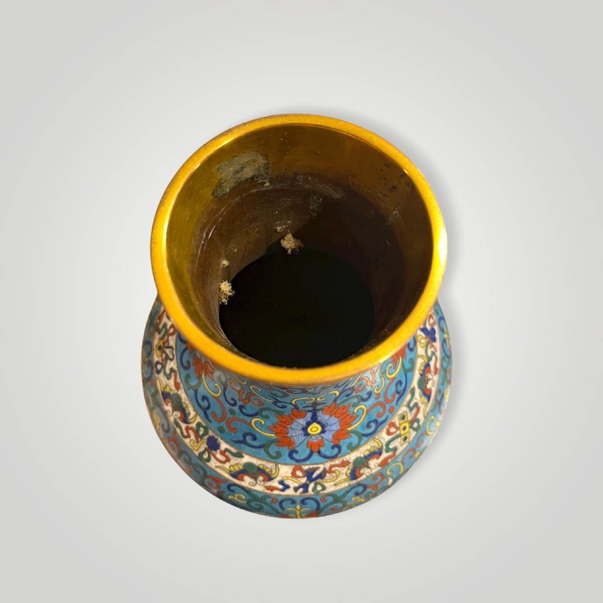 Pair Of Cloisonné Vases, China, 19th Century-photo-7