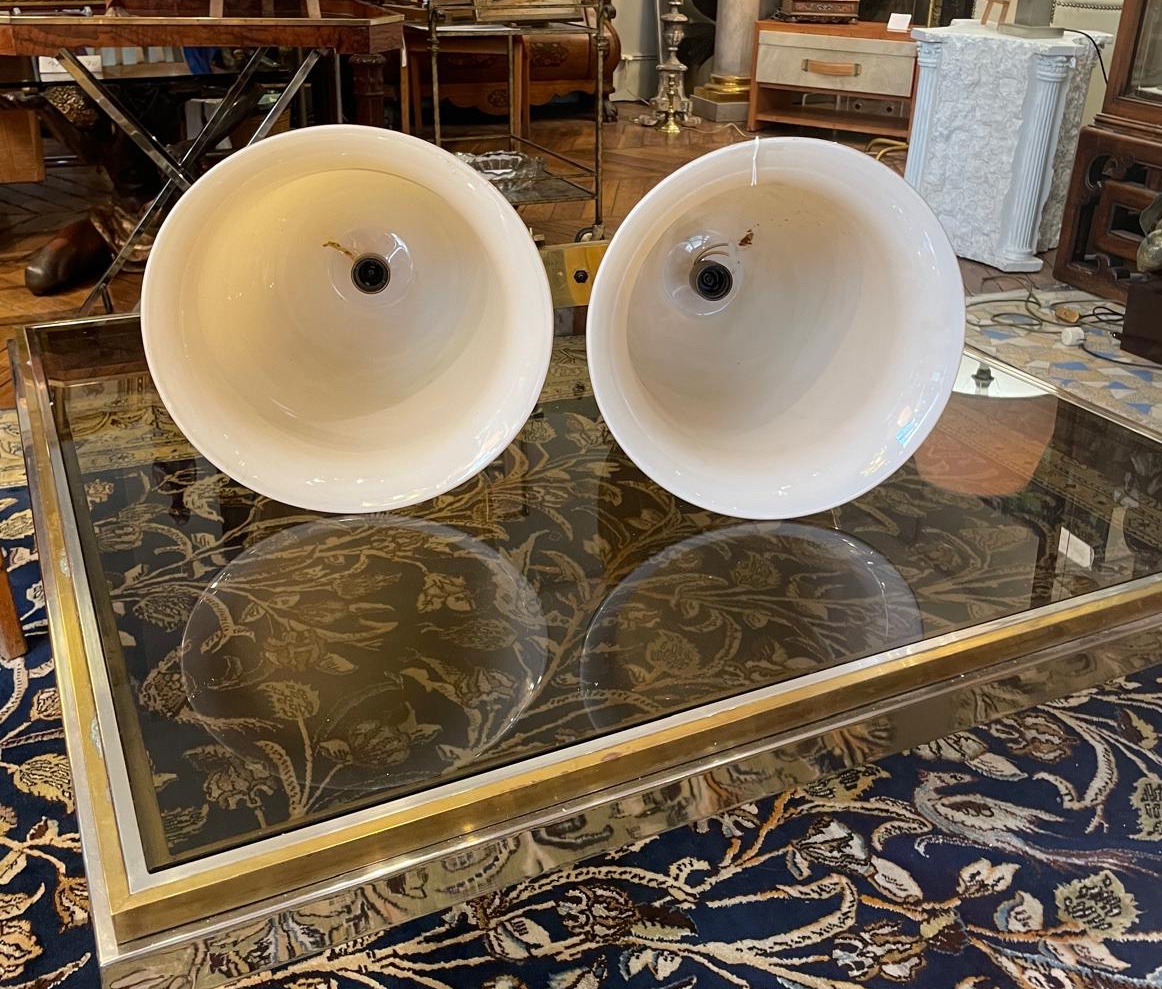 Pair Of Murano Wall Sconces, 20th Century-photo-1