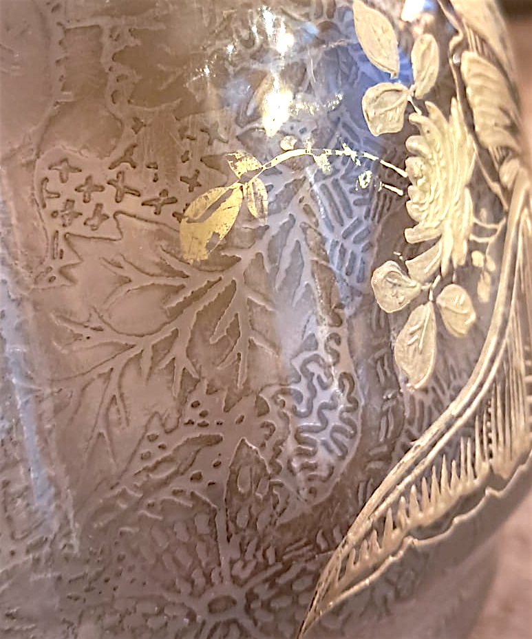 Vase en cristal, début XXe-photo-3