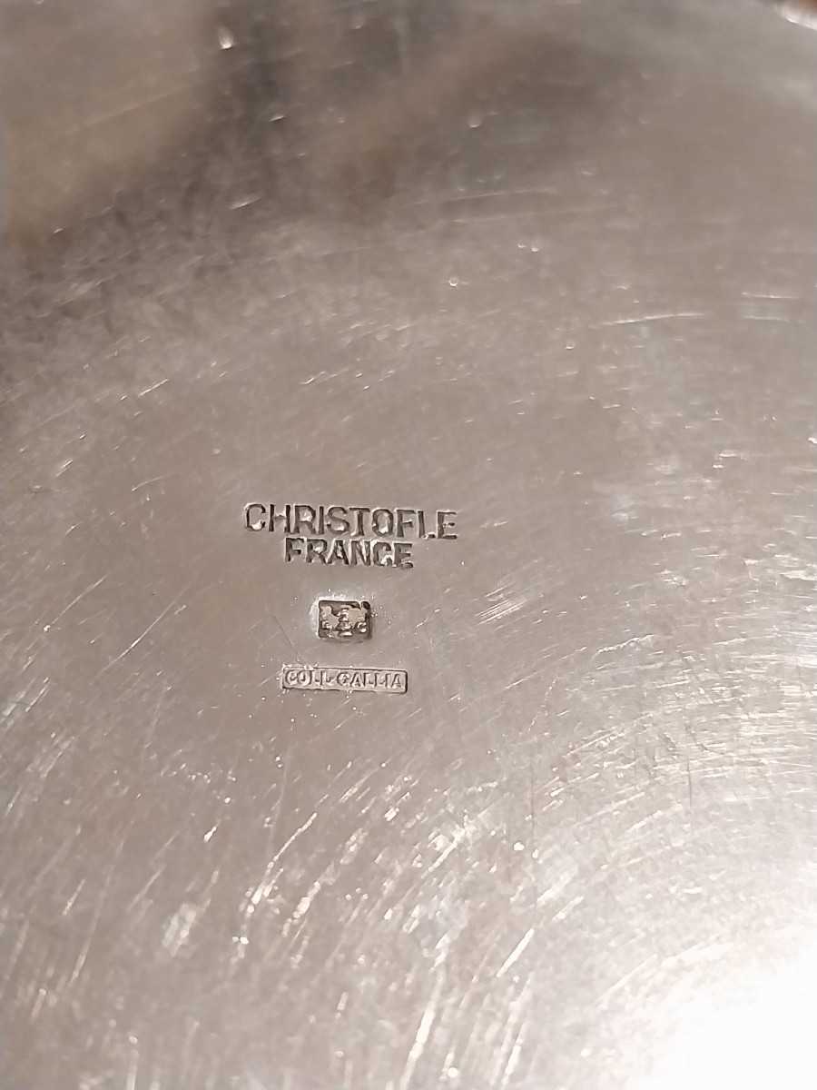 Christofle, seau à glace en métal argenté , art déco-photo-4