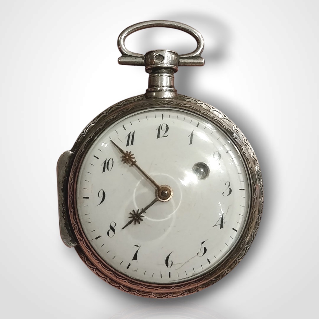 Montre à gousset ou de poche en argent, XXe-photo-3