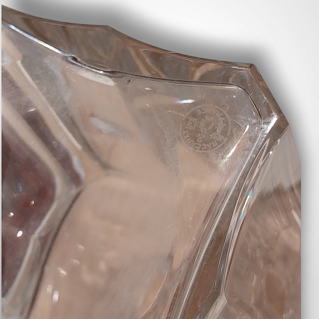 Carafe en cristal, modèle Harcourt, XXe-photo-2