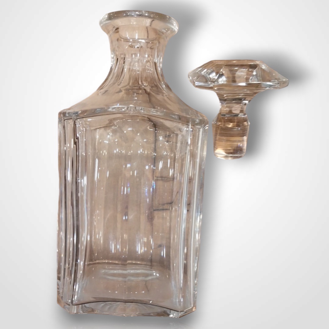 Carafe en cristal, modèle Harcourt, XXe-photo-3