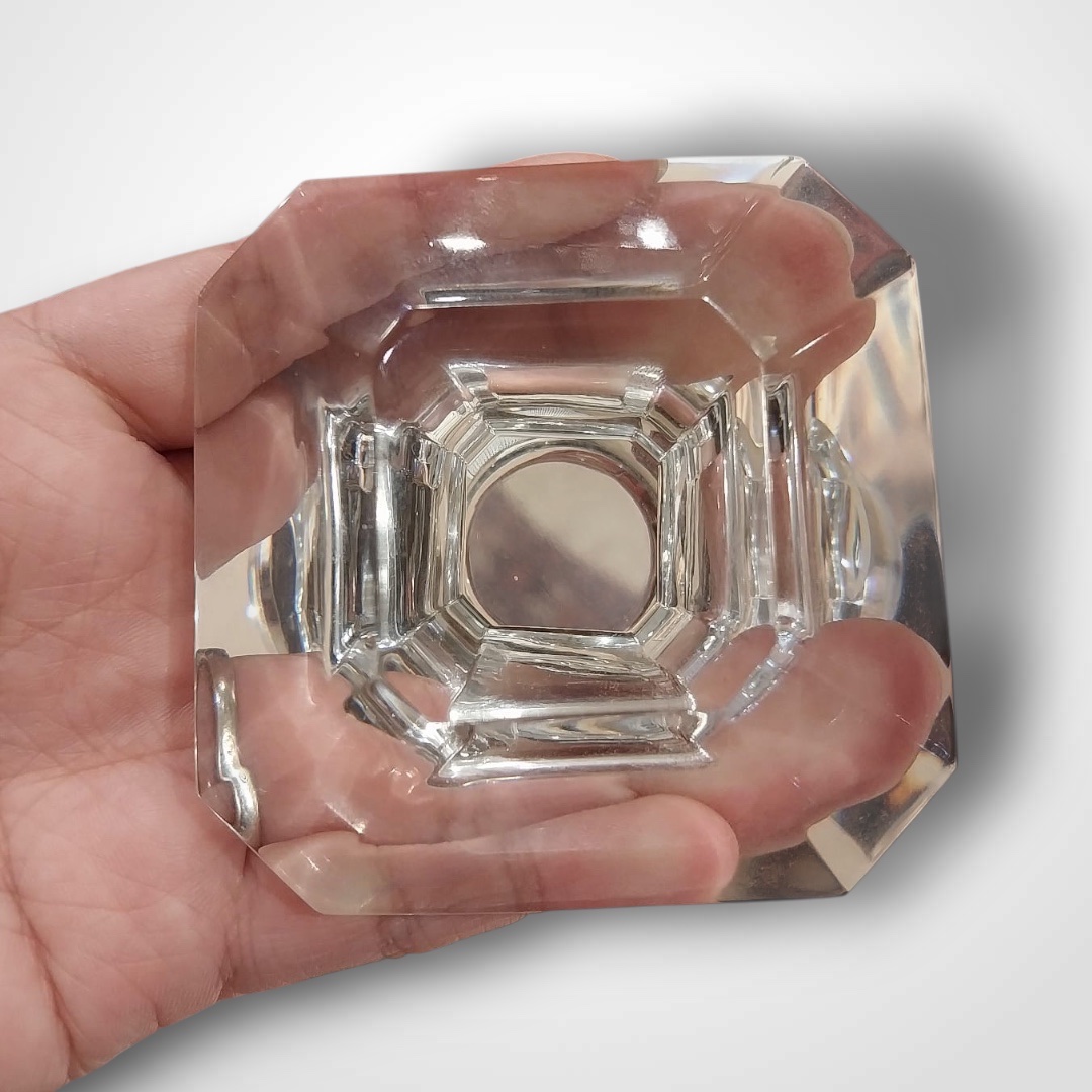 Carafe en cristal, modèle Harcourt, XXe-photo-5