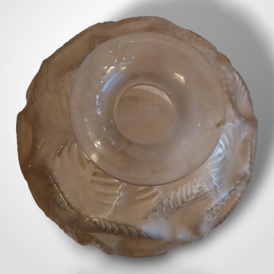 René Lalique (1860-1945), vase modèle Ormeaux, XXe-photo-2