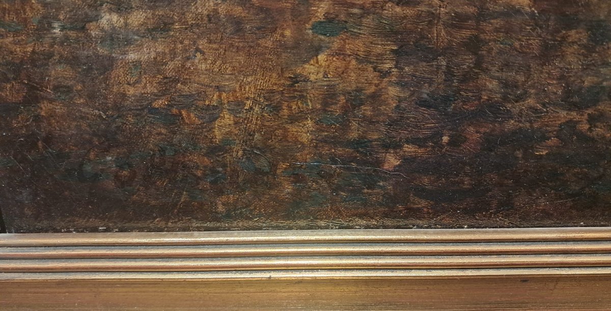 Paul Charles Emmanuel Gallard-Lepinay, vue de Venise, huile sur toile, XIXe-photo-3