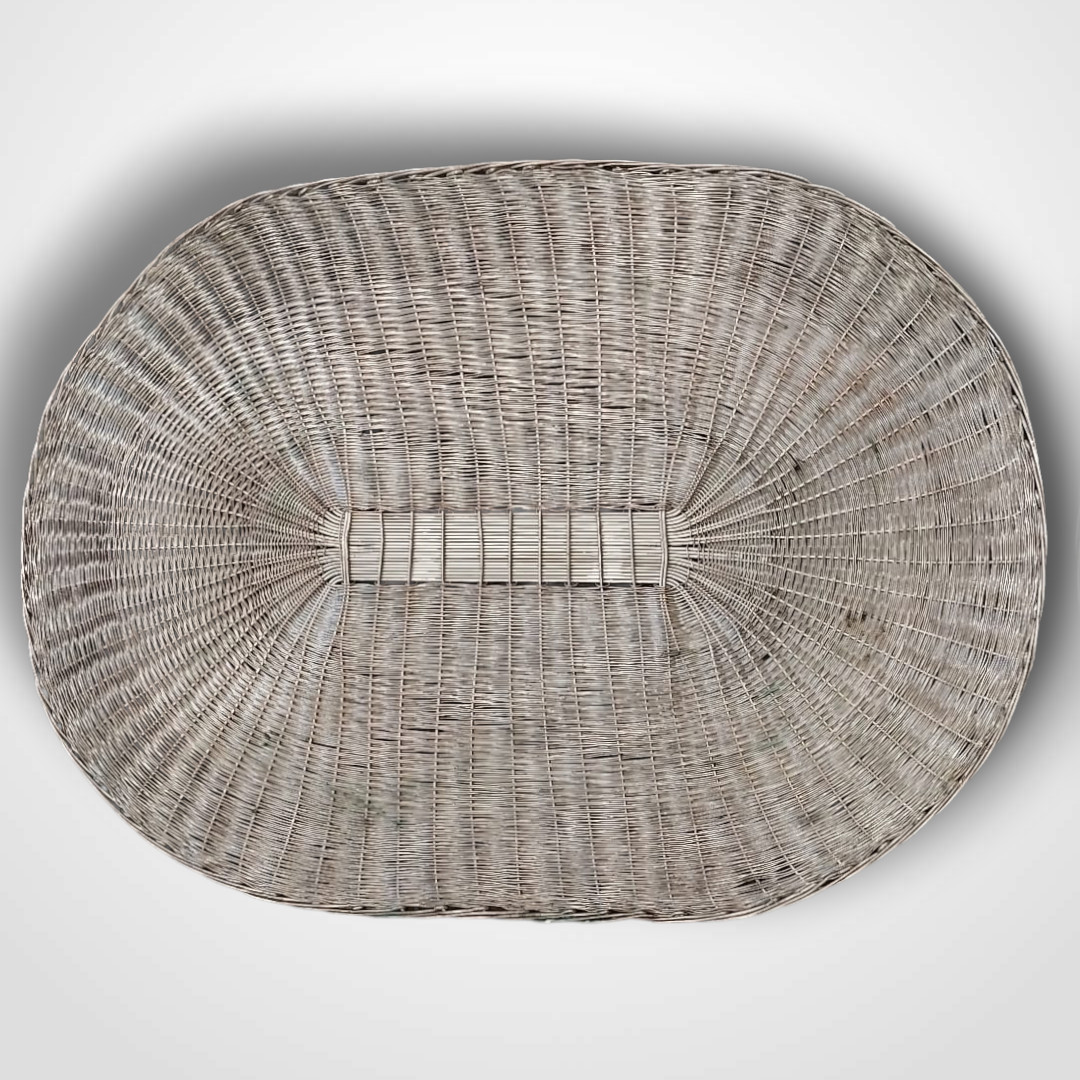 Christian Dior, 5 Silver-plated Metal Placemats, 20th Century