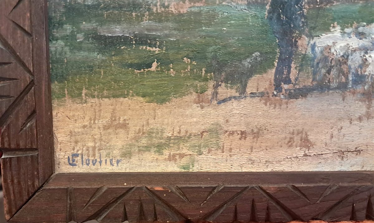 Louis Floutier, vue d’Ainhoa, XXe-photo-3