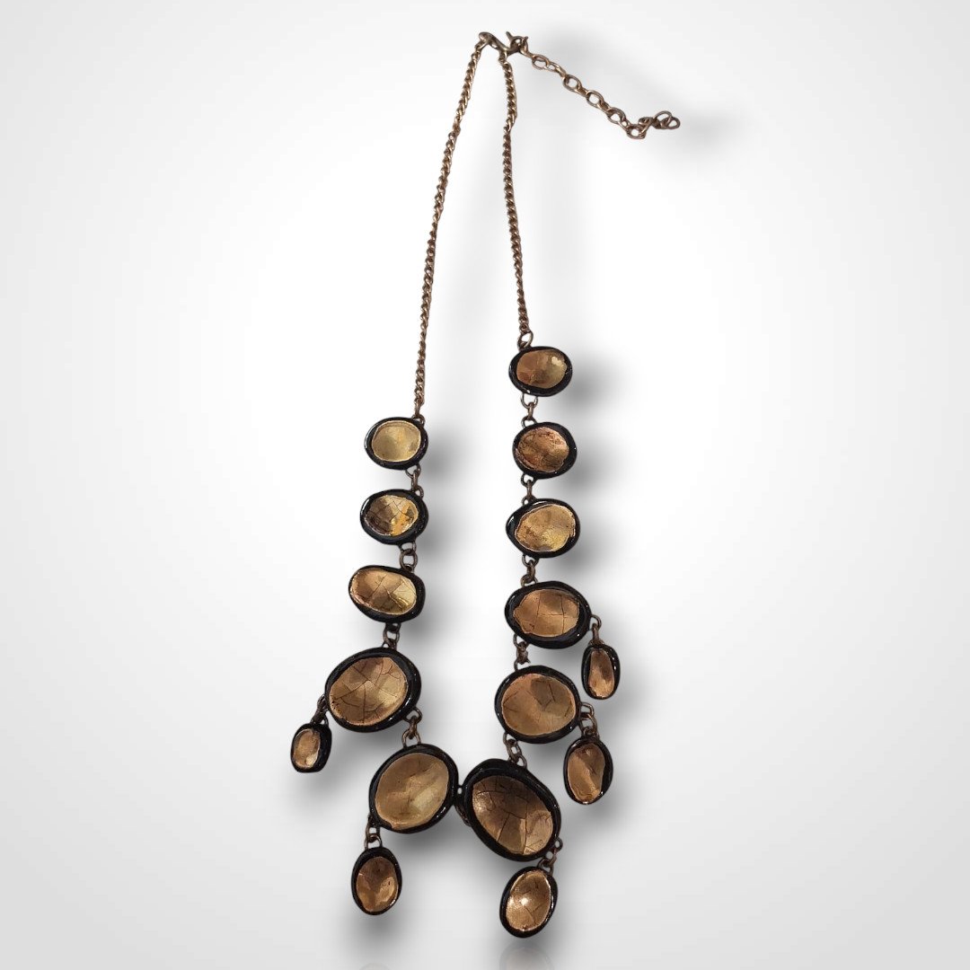 Denise Gatard (1908-1991) Ceramic Necklace, 20th Century -photo-2