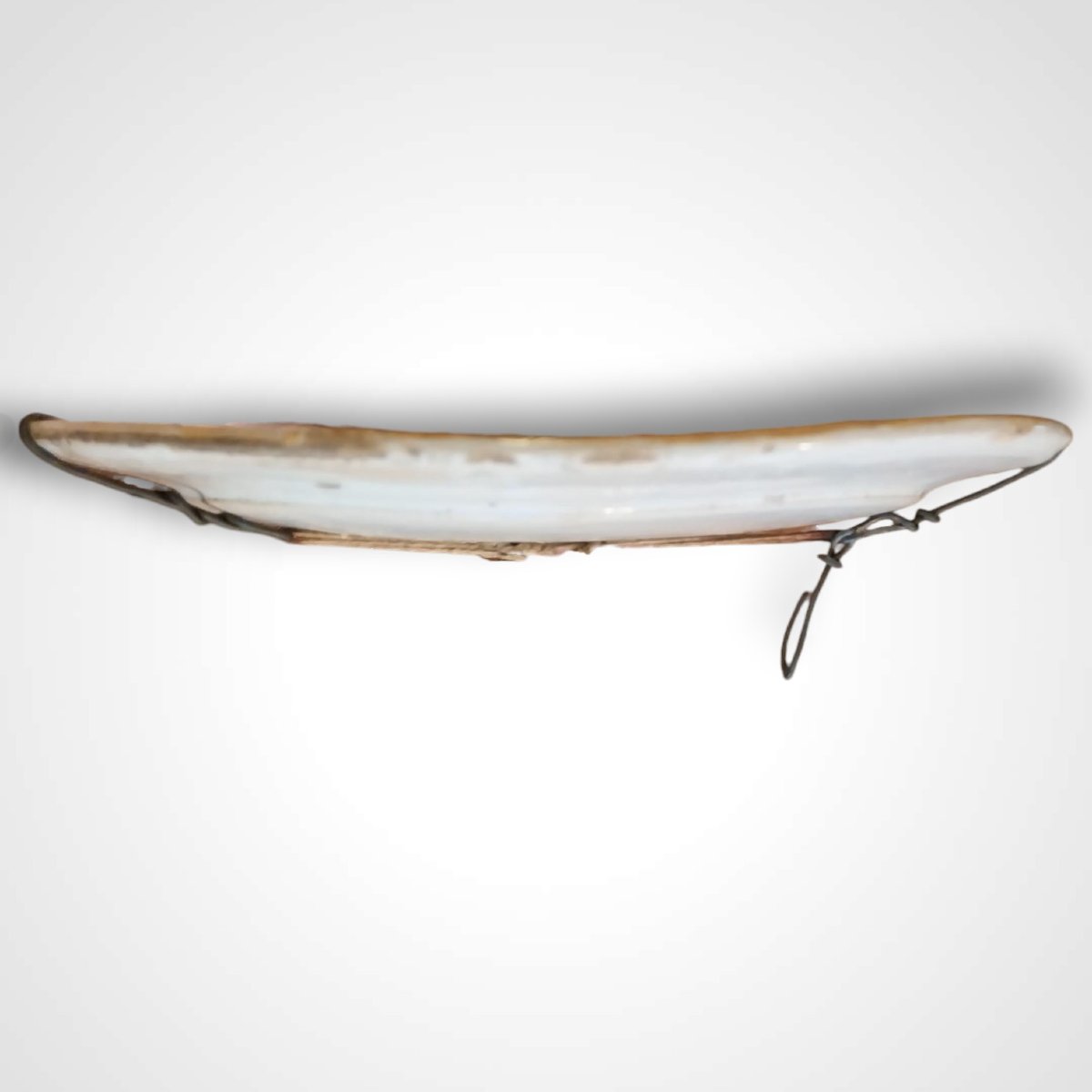 Italian Faience Plate From Torre De Passeri, 18th Century-photo-2