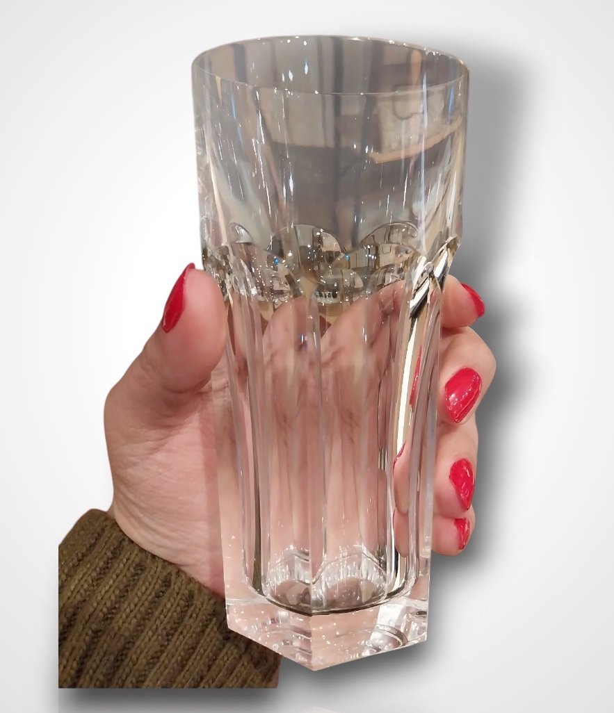 Baccarat, Crystal Tankards, Harcourt Model, 20th Century-photo-2