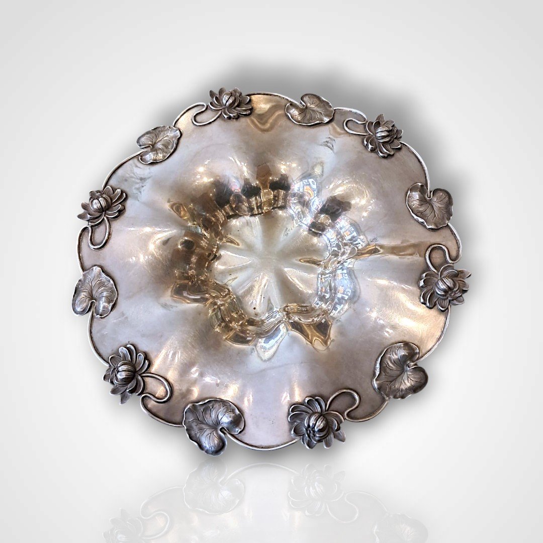 Shreve&amp;Co, coupe sur pied en argent, fin XIXe-d&eacute;but XXe-photo-3