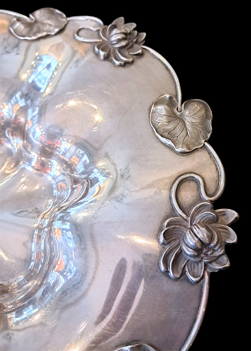 Shreve&amp;Co, coupe sur pied en argent, fin XIXe-d&eacute;but XXe-photo-2