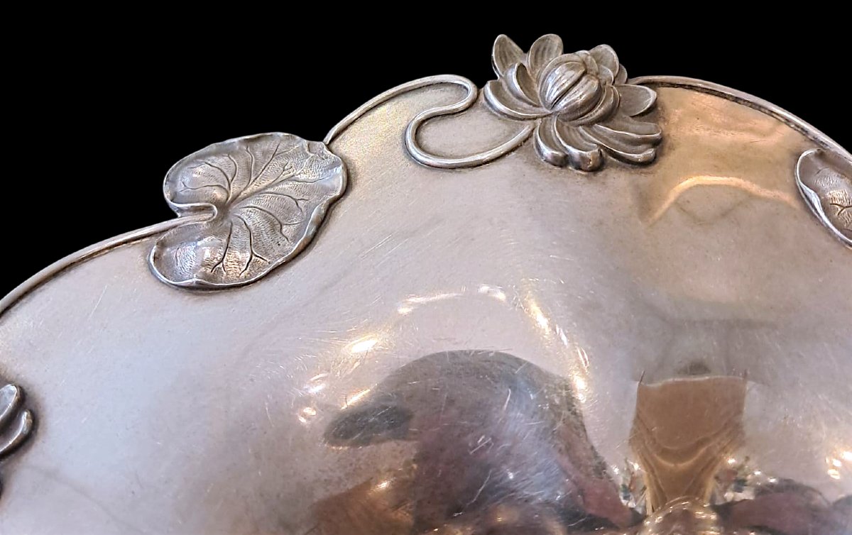 Shreve&amp;Co, coupe sur pied en argent, fin XIXe-d&eacute;but XXe-photo-3