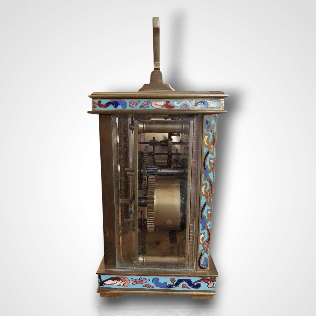 Officer's Or Travel Clock, Circa 1900-photo-2