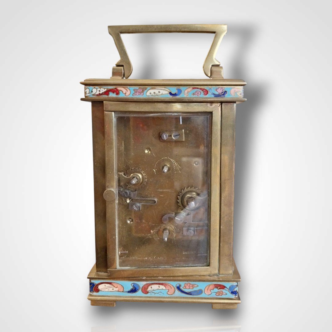 Officer's Or Travel Clock, Circa 1900-photo-4