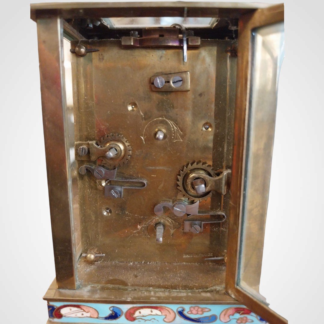 Officer's Or Travel Clock, Circa 1900-photo-1