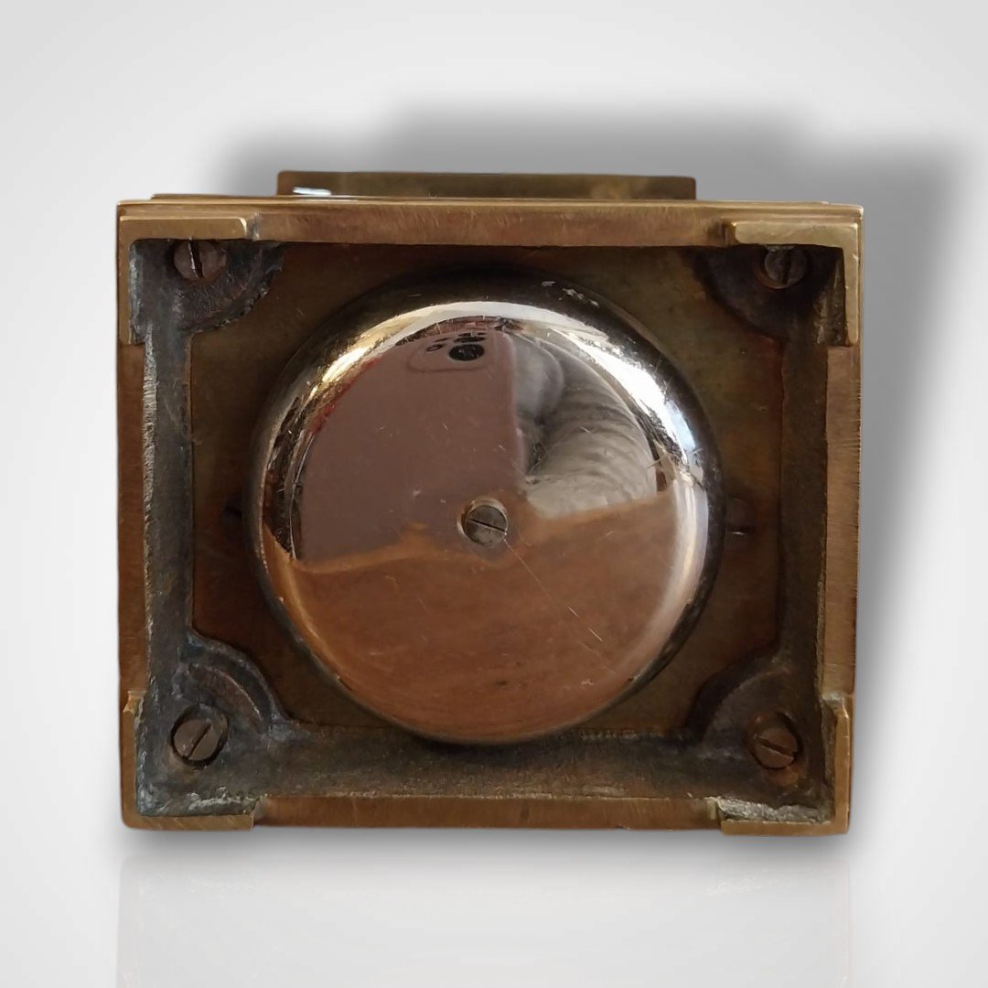 Officer's Or Travel Clock, Circa 1900-photo-2