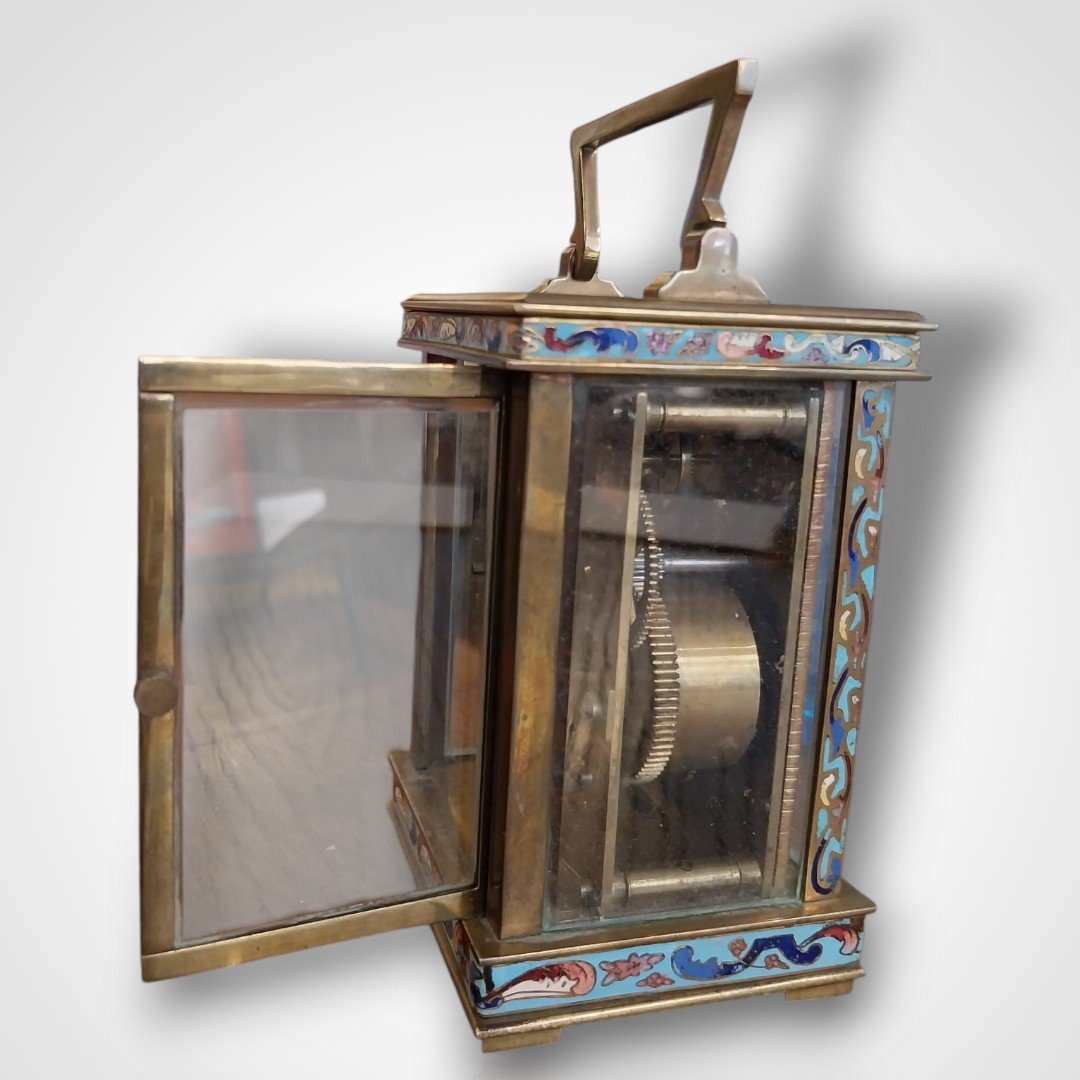 Officer's Or Travel Clock, Circa 1900-photo-3