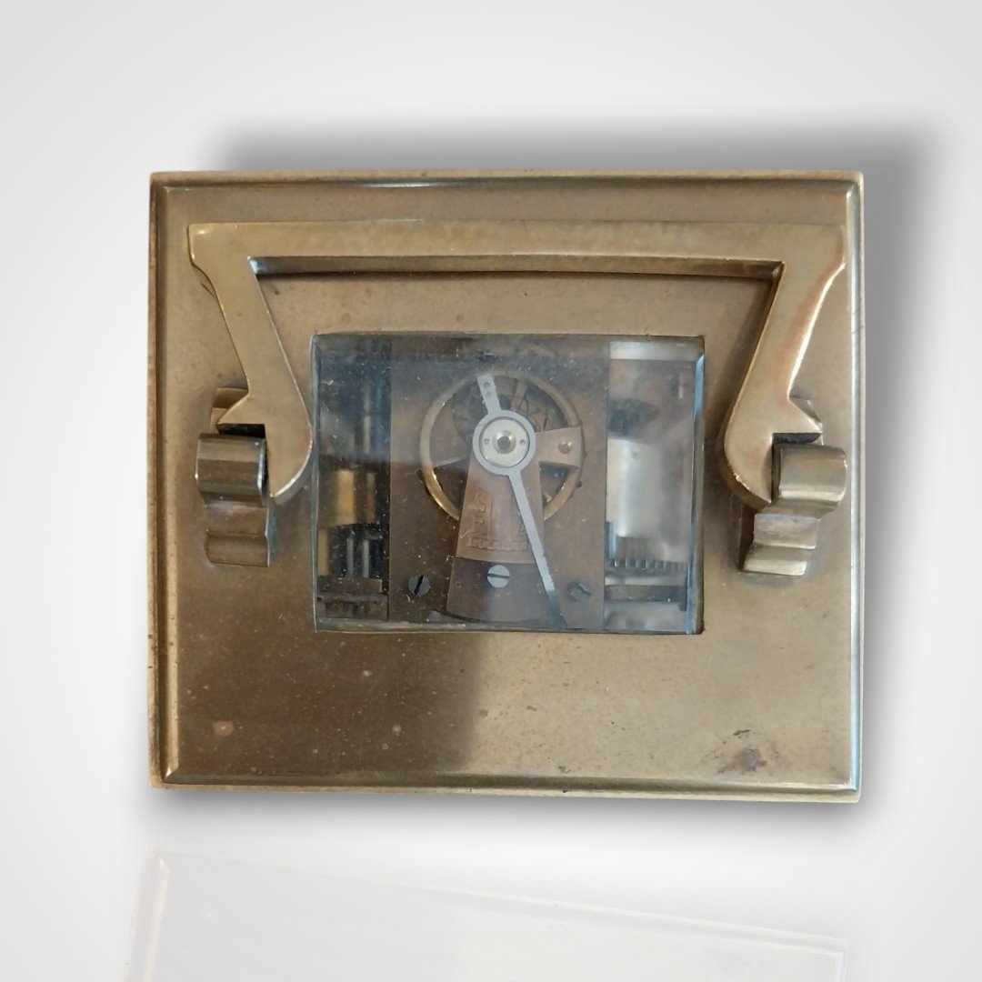 Officer's Or Travel Clock, Circa 1900-photo-4