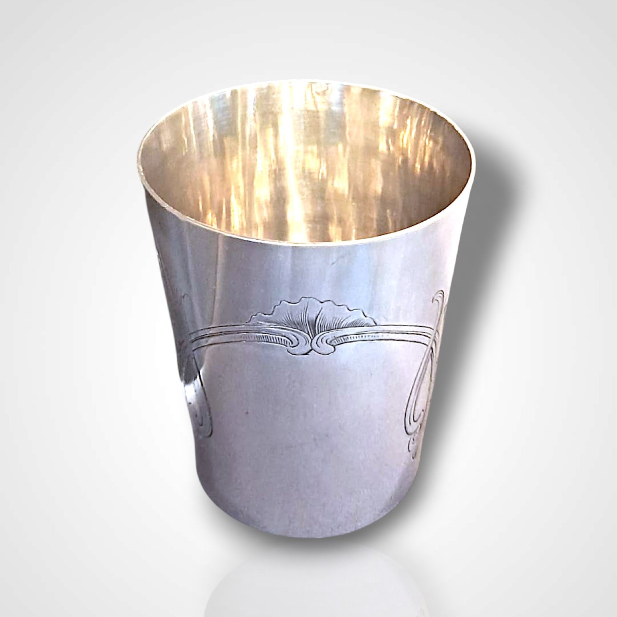 Timbale en argent, d&eacute;but XXe-photo-2