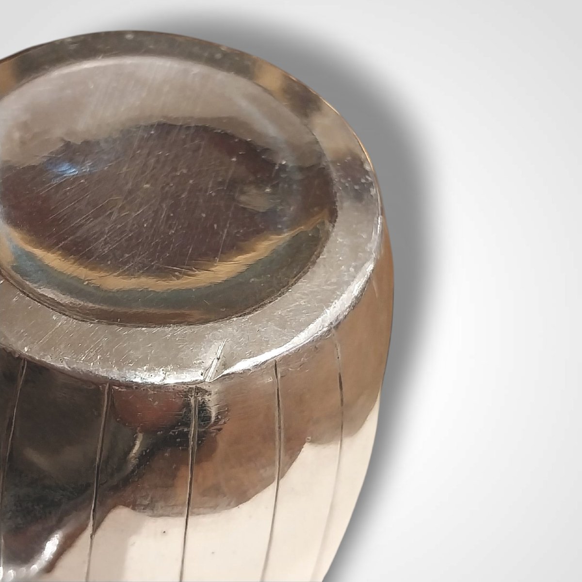 Solid Silver Cup, 20th Century-photo-2