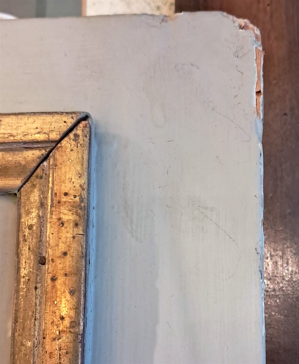 Miroir trumeau, fin XVIIIe-photo-1