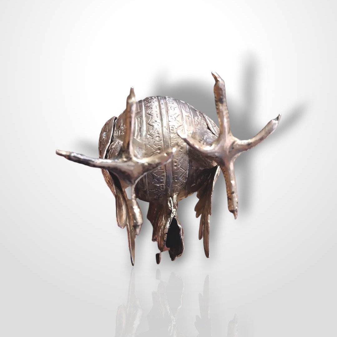 Pair Of Solid Silver Sugar Shakers, 20th Century -photo-5